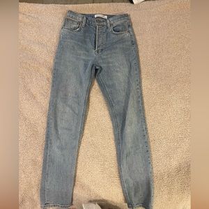 Denim forum the yoko high rise slim 28L size 26